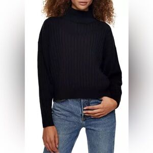 Topshop | Rib Knit Turtleneck Sweater | Sz M